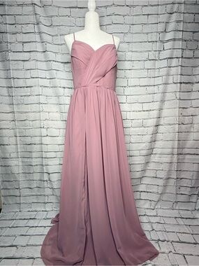 Azazie | Dresses | Azazie Aurra Mauve Multi Maxi Dress | Poshmark